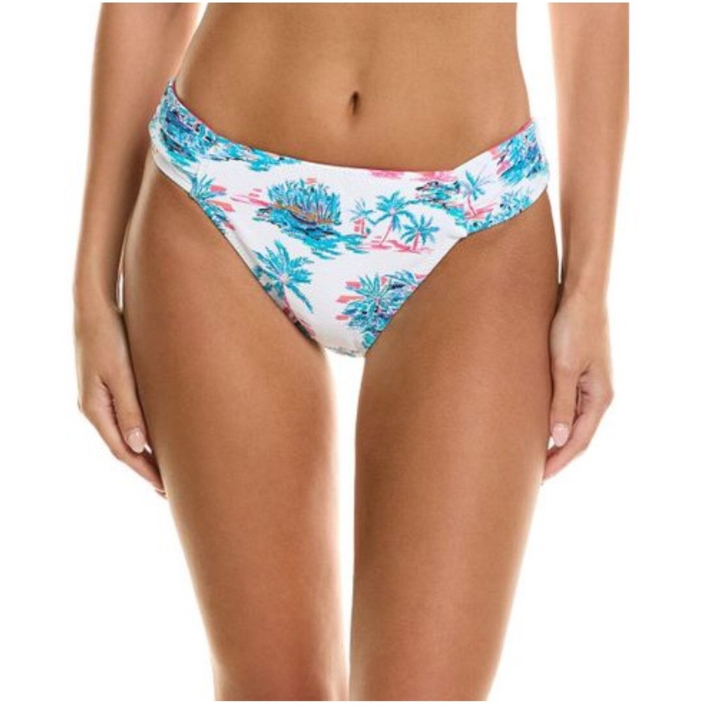 Tommy Bahama Island Cays Reversable Tropical Oasis Bikini Bottom - Picture 2 of 7